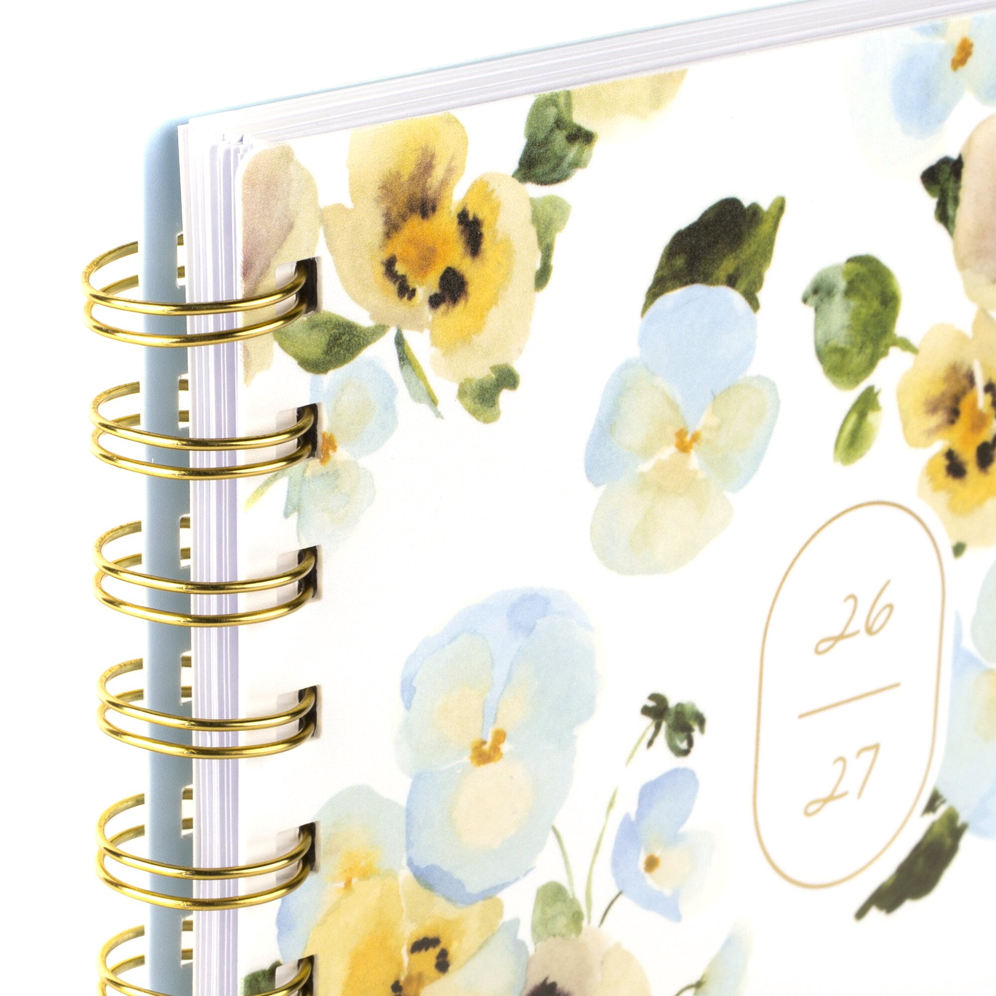 Leah Bisch for Mead Cambridge Academic 2026-2027 Weekly Monthly Planner Pansy