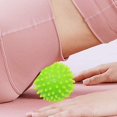 thumbnail image 2 of Spike Peanut Roller & Hedgehog Foot Massage Ball Set,green, 2 of 3