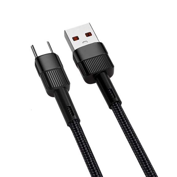 Yammee Super Fast 100W USB C Charger Cable 7A Output USB C to USB A Cable for Quick Charging and 480Mbps Data Transfer