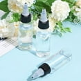 thumbnail image 4 of 15Pcs 30ml/1oz Squeeze Bottles with Black Twist Top Clear Dispensing Bottles Plastic Extruded Liquid Bottle Natural Boston Round Bottles Plastic Thin Tip Dropper Bottles, 4 of 6