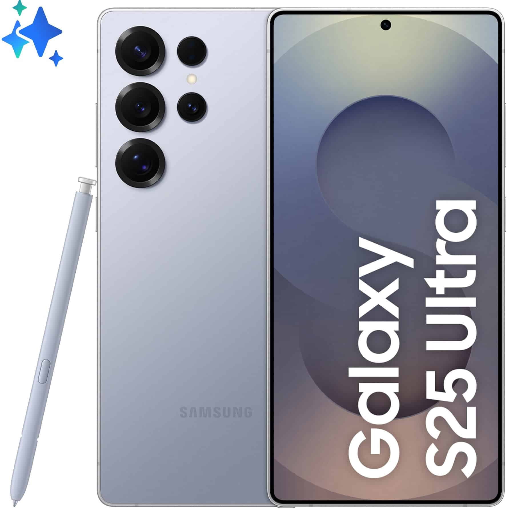 Samsung Galaxy S25 Ultra SM-S938U AT&T Only 256GB Titanium Silverblue