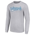 thumbnail image 2 of Men's Starter Heather Gray Indianapolis Colts Tailsweep Long Sleeve T-Shirt, 2 of 3