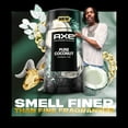 thumbnail image 2 of Axe Fine Fragrance Collection Men's Deodorant Stick, Pure Coconut Aluminum-Free, 2.6 oz, 2 of 8
