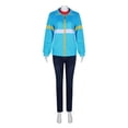thumbnail image 2 of Stranger Things temporada 4 Max Mayfield Cosplay traje chaqueta mujer chaqueta Casual Halloween carnaval fiesta Cosplay vestido conjuntochaquetaXXXL Deng Xun unisex, 2 of 2