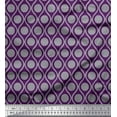 thumbnail image 1 of Soimoi Cotton Duck Fabric Dot & Ogee Damask Decor Fabric Printed Yard 56 Inch Wide, 1 of 3