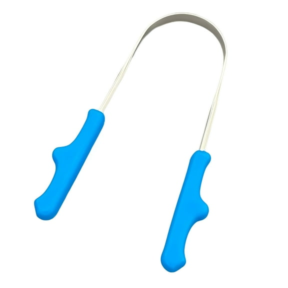 ACDANC 1Pc Stainless Steel Tongue Scraper Oral Tongue Cleaner Brush Tongue Toothbrush Oral Hygiene Tongue Scraper