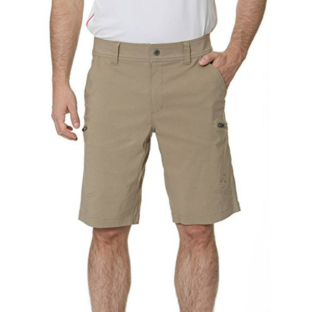 Gerry - Gerry Mens Stretch Cargo Shorts 6 Pocket Venture Flat Front ...