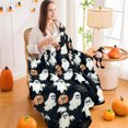 thumbnail image 3 of Halloween Pumpkin Pillow Decor, Cotton Plush Pumpkin Fleece Stuffed Decoration, Pumpkin Shaped Throw Pillow Cushion, Pupkin Plush Floor Pillow for Fall Autumn Home Sofa Bed Decor, 3 of 5