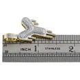 thumbnail image 5 of 10K Yellow Gold Diamond Y Initial Bubble Drip Pendant Pave Dome Charm 0.50 CT., 5 of 6