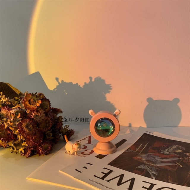 Vaidha The Sun Never Sets Projection Lamp Sunset Atmosphere Table Lamp 5ml