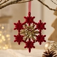 thumbnail image 2 of Christmas Tree Hanging Ornaments, PVC Holiday Decorations with Pre-Attached Hanging Loop for Tree, Door Knobs, Mantel, Wall Hooks, Indoor Festive Display, 2 of 7