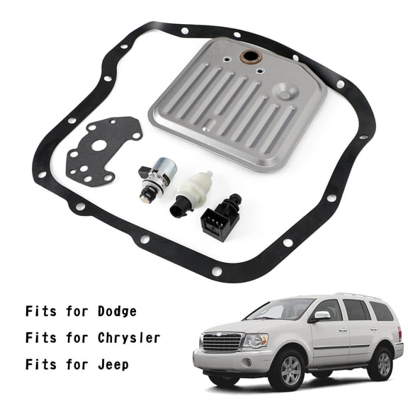 Governor Pressure Sensor Solenoid Kit & Filter A518 46RE 47RE 2000-UP