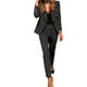 thumbnail image 2 of Puntoco Traje de Moda para Mujer Traje Informal de Dos Piezas de Color Abrigo de Manga Larga Outwear Liquidación Puntoco Puntoco-5893, 2 of 8