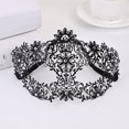 thumbnail image 4 of Máscara de mascarada para mujer, accesorio de disfraces de barra de máscara de fiesta de noche de fiesta, máscaras retro MFZFUKR BST3009923-5, 4 of 5