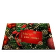thumbnail image 2 of Clearance! SDJMa Christmas Door Mats Non-Skid Christmas Rugs Xmas Holiday Santa Wreath Bell Welcome Floor Mats Indoor Outdoor Welcome Doormat, 24 x 35 inches, 2 of 7