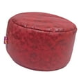 thumbnail image 3 of Rongfmy 45cm Cloth Unstuffed Pouf Cover Footstool Slipcover Home Toy Storage Bag,Cover Only without Filling Red, 3 of 6