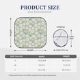 thumbnail image 3 of Xecao Daisies Flowers for Foldable Car Sun Shades (2-Pack) offer sun protection with an easy-fold design for convenient windshield shading., 3 of 7