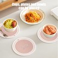 thumbnail image 4 of Placemats Coffee Mats Kitchen Table Mats Easy To Clean Kitchen Table Mats For Kitchen Insulation Tablemat Hot Pad For Dishes, 4 of 6