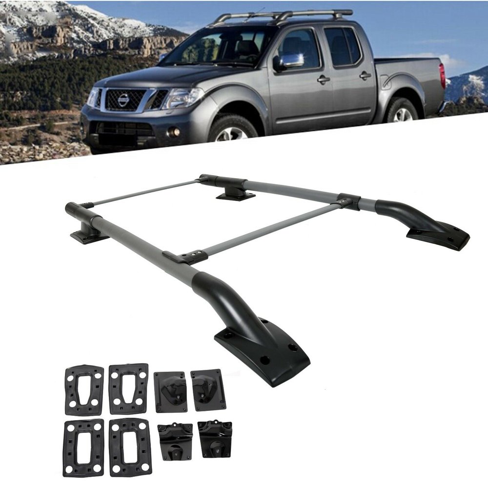 ECOTRIC Aluminum Adjustable Roof Rack/Rail Crossbar Luggage Cargo