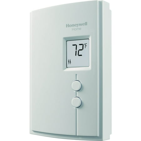 honeywell digital non-programmable line volt thermostat for electric heat  white