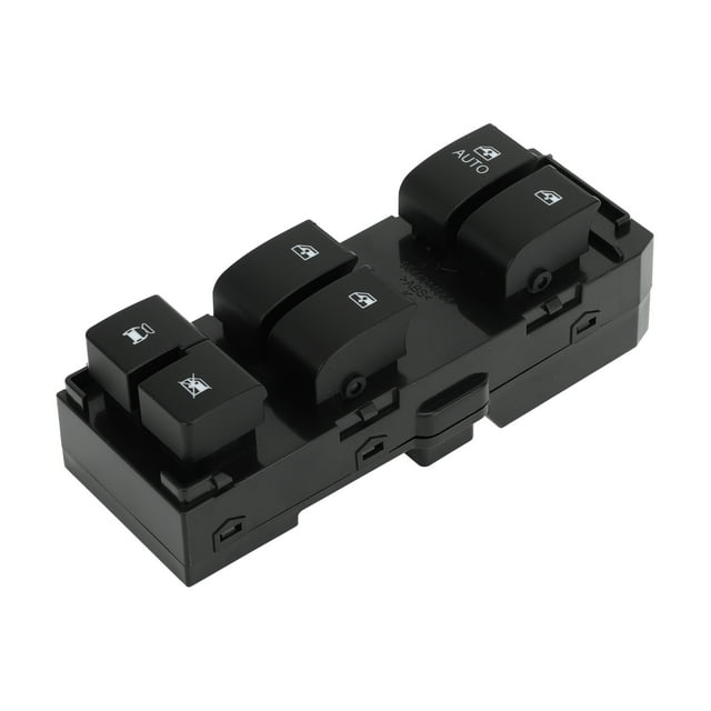 Interruptor de ventana eléctrica Unique Bargains No.20987340 para el lado del conductor delantero izquierdo para Chevrolet Captiva 2008-2012 Negro