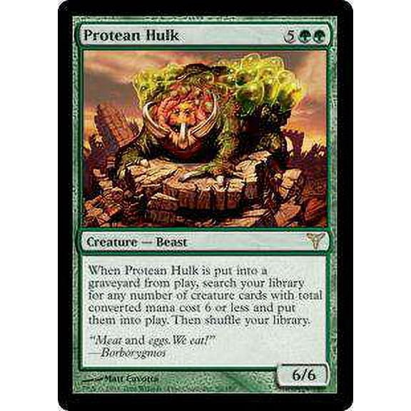 MtG Dissension Rare Protean Hulk #90