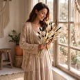 thumbnail image 7 of ALORINA 60 Pcs Faux Fuzzy Grass Stems, Artificial Fluffy Plant Bouquet, Modern Boho Home Decor for Vase Party and Table Centerpiece, 7 of 7