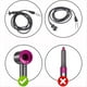 thumbnail image 3 of Accesorios Universales para HD01/02/03/04/07/08 Cable de Alimentación de 2,7 M con Enchufe Europeo, 3 of 6