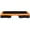 Orange, variant on BOBOKY 43 Inch Aerobic Step Platform, Adjustable Fitness Stepper with 4 Risers, Home Gym Cardio Strength Training Equipment,Grey