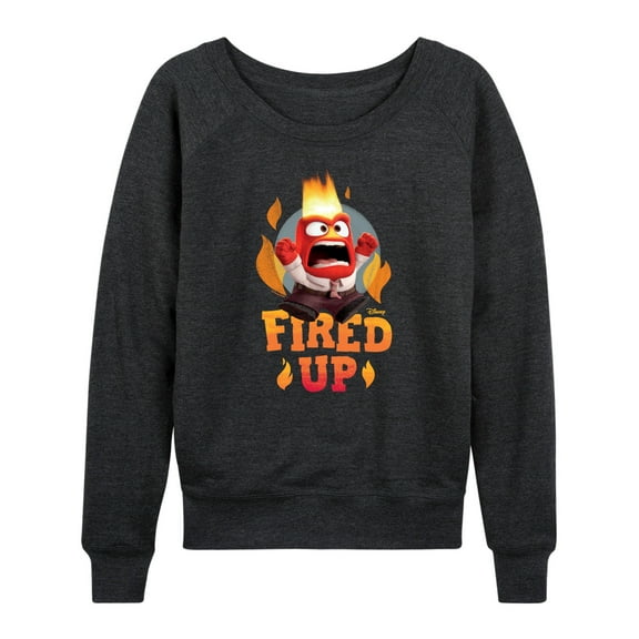 Inside Out - Fired Up - Women's Lightweight French Terry Long Sleeve Shirt