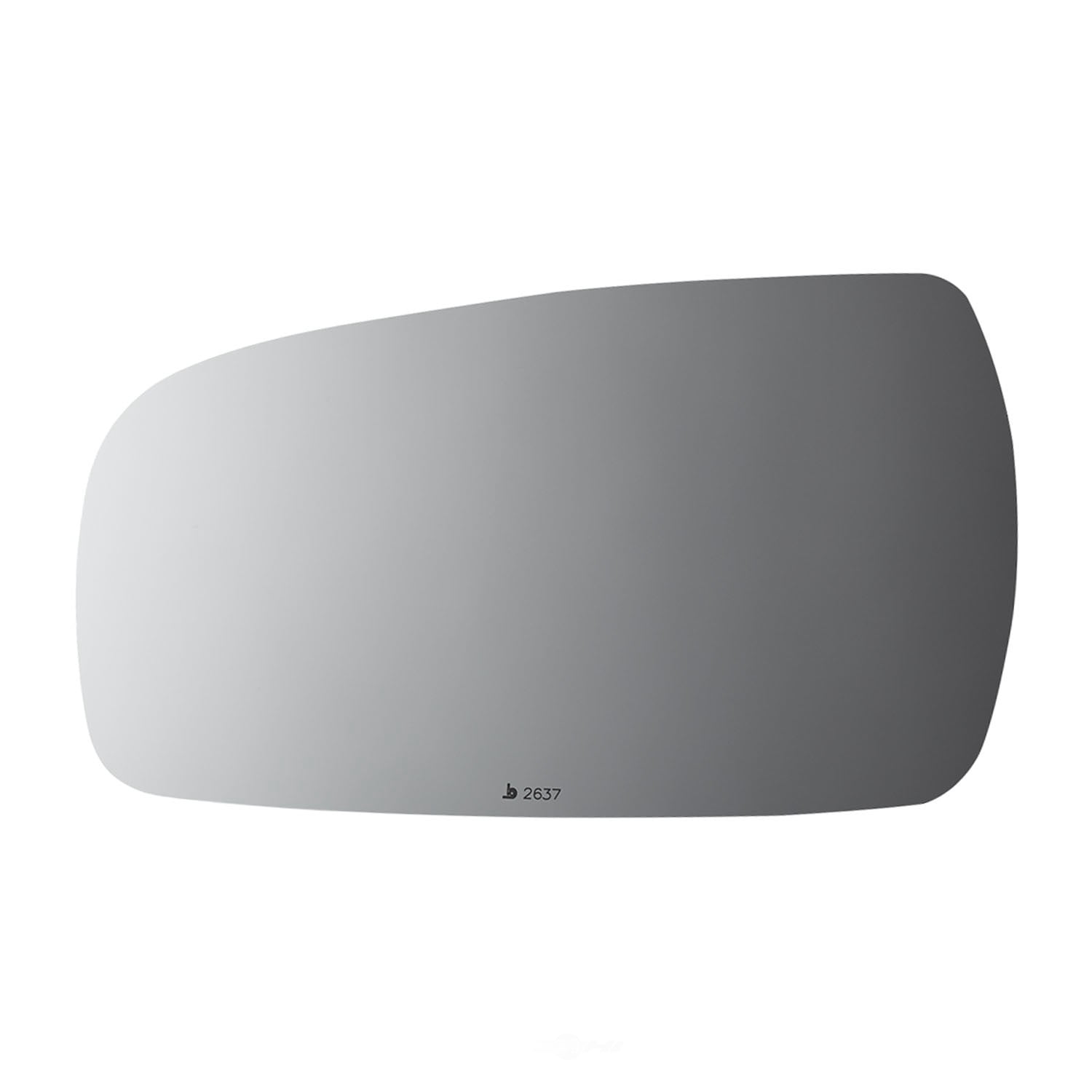 Burco Side View Mirror Replacement Glass - Clear Glass - 2637