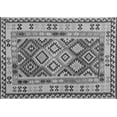 thumbnail image 1 of Ahgly Company Indoor Rectangle Southwestern Gray Country Area Rugs, 2' x 4', 1 of 1