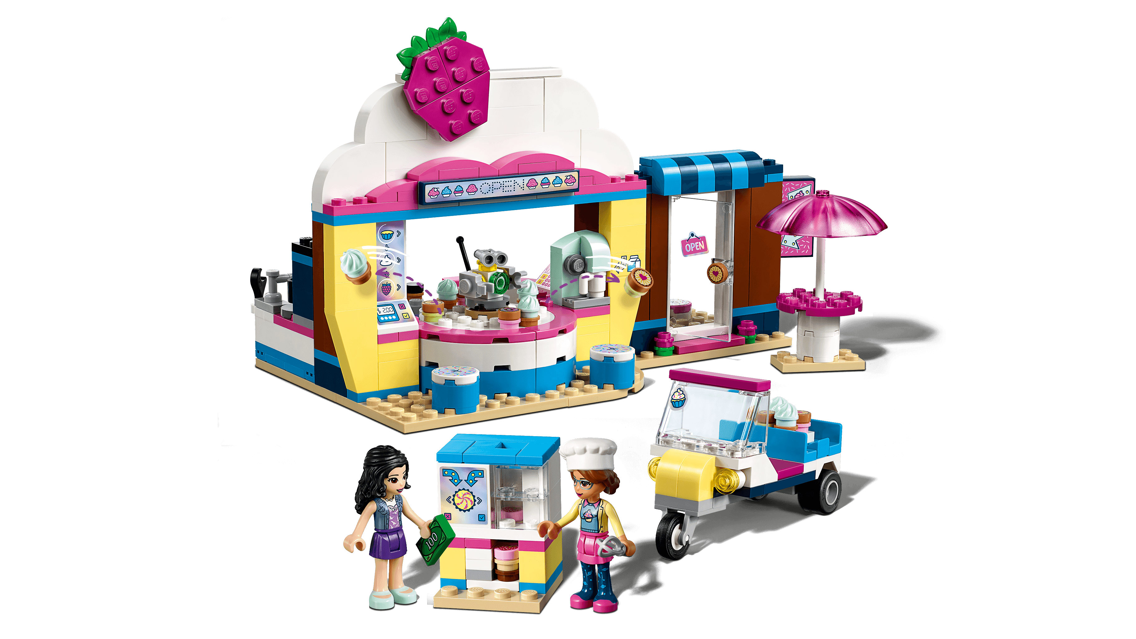 lego friends olivia's cupcake café 41366