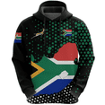 thumbnail image 2 of Sudadera con capucha con la bandera de Sudáfrica y el emblema nacional con estampado 3D, sudaderas unisex para hombre y mujer, sudaderas con capucha de gran tamaño, jerséis de moda, 2 of 4
