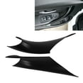 thumbnail image 4 of Inside Door Handle Pull Cover, Durable 2pcs Inner Door Handle Pull Trim ABS PC  For Repair Black,Beige,Carbon Fiber Style, 4 of 8