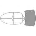thumbnail image 2 of Rvinyl Window Tint Kit Compatible with Cadillac Cts 2003-2007 - Rear Windshield Precut Kit - 50%, 2 of 8