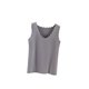 thumbnail image 1 of Minnieouse Ropa interior térmica para mujer, chaleco, Otoño Invierno, hogar, escuela, exterior, capa básica, cuerpo delgado, Tops cálidos, ropa interior Camisetas sin mangas Gris Minnieouse AP013513-06, 1 of 6