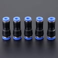 thumbnail image 4 of Straight Union Two Way Coupler, Push To Connect Fittings High Pressure Resistant For Industrial Automation, Compatible With Polyethylene Nylon And Pu Card Sleeve, 4 of 5