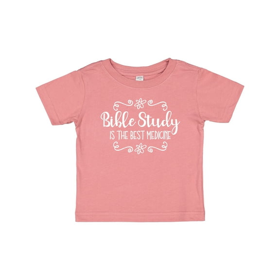 Inktastic Bible Study Best Medicine WHT Girls Baby T-Shirt