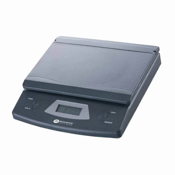 Measuretek Digital Compact Bench Scale 25 lb./10kg Capacity 12R969