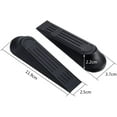 thumbnail image 2 of 6 Pack Door Stoppers Door Wedges Door Stop Wedges (Black), 2 of 5