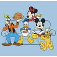 thumbnail image 2 of Boy's Mickey & Friends Friendsgiving Celebration  Graphic Tee Light Blue Small, 2 of 4
