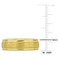 thumbnail image 4 of Men's 6mm Comfort Fit Wedding Band in 10k Yellow Gold, 4 of 5