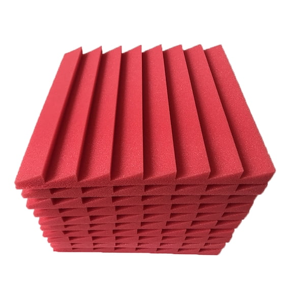 Xihbxyly Paneles de Espuma Insonorizantes, Material de Esponja de Alta Densidad, Tratamiento Acústico Eficaz, para Estudios, Oficinas, Salas de Ensayo, Fácil Personalización, 30 X 30 X 2,5 Cm, Juego