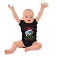 thumbnail image 3 of Santa Grumpy Smurf Jolly Christmas Romper Boys or Girls Infant Baby Brisco Brands 12M, 3 of 7