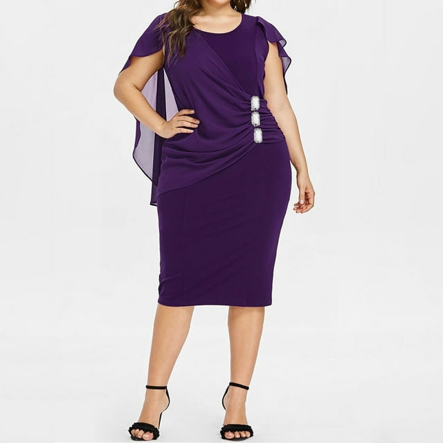 Robes pour Femmes 2024 Été Surdimensionnée Couleur Unie Sans Manches Décontractée Robe Débardeur 50 % de Réduction!