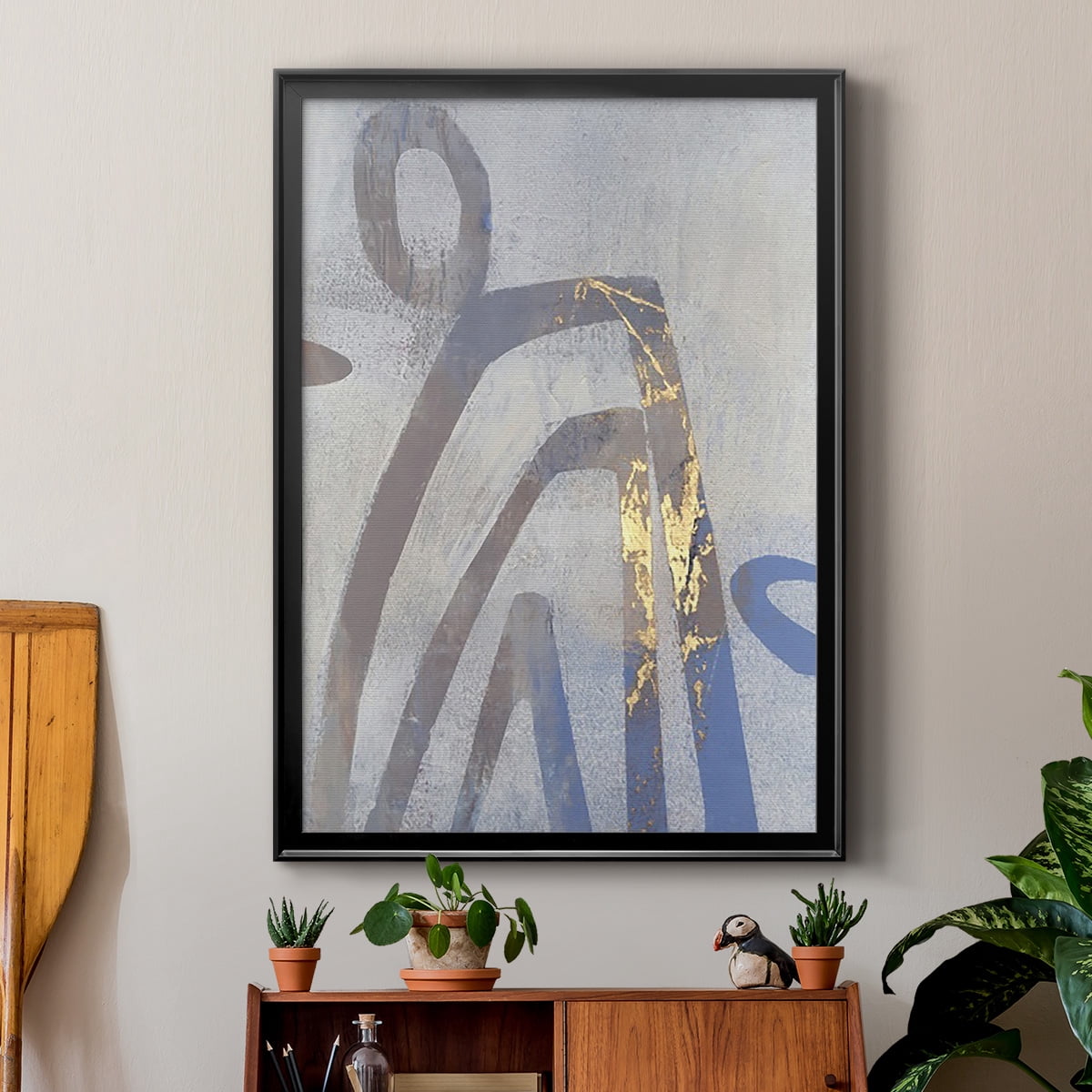 Linx II Premium Framed Print, in Gold, Black, or Silver - Ready to Hang