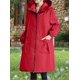 thumbnail image 4 of Chaquetas y abrigos casuales con capucha de manga larga para mujer, impermeable, transpirable, talla grande, con capucha, para senderismo, cortavientos cálido, blusa de poliéster para mujer, 4 of 4