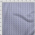 thumbnail image 4 of oneOone Rayon Navy Blue Fabric Block Sewing Material Print Fabric By The Yard 56 Inch Wide-LD, 4 of 5