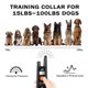 thumbnail image 4 of Collar de entrenamiento para perros: collar de choque para perros recargable con 3 modos de entrenamiento, pitido, vibración y choque, collar de entrenamiento 100% impermeable, alcance remoto de hasta, 4 of 5
